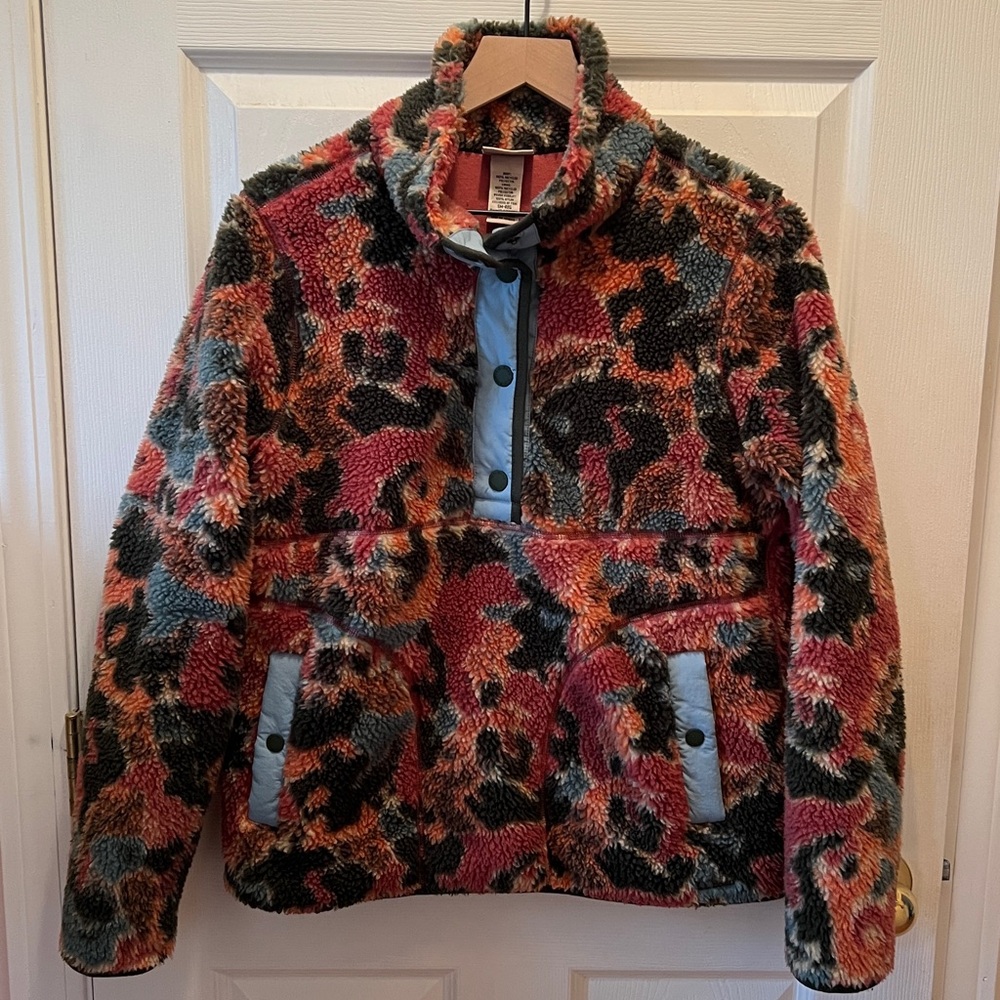 L.L. Bean Multicolor Teddy Jacket